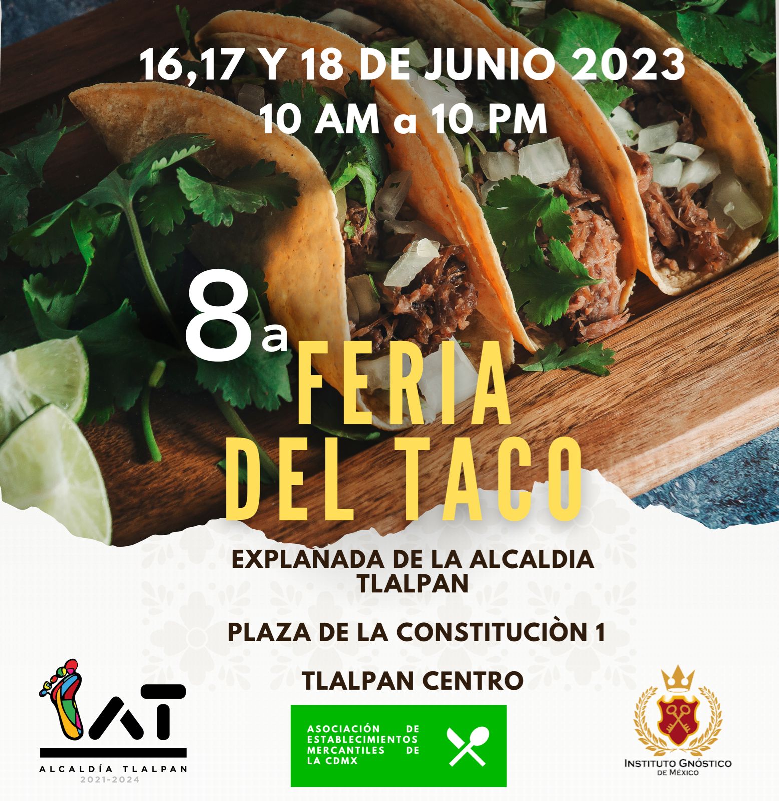 8° Feria del Taco en Tlalpan CDMX