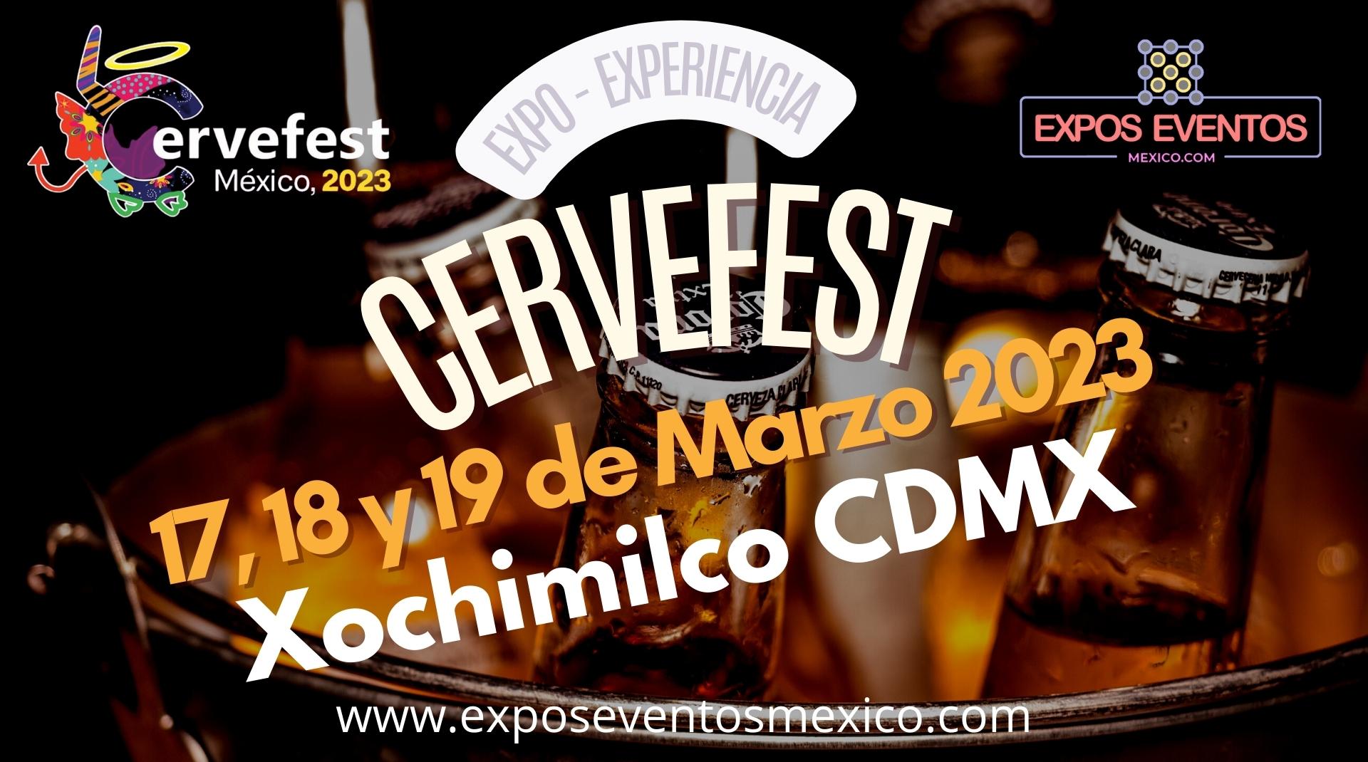 CerveFest 2023, Festival Internacional de la Cerveza, Expo Cerveza, Xochimilco CDMX